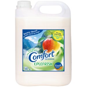 Comfort eplefrisk tøymykner 5 liter