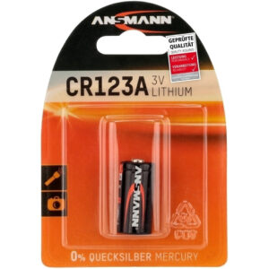 Ansmann lithium batteri cr123a / cr17335