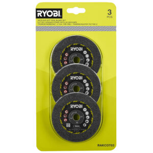 RYOBI UNIVERSALKAPPEBLAD 3 PK RAKCOT03
