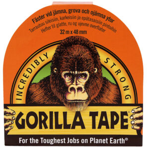 Gorilla tape svart 32 meter