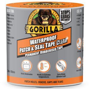 Gorilla waterproof tape 2,4mx10cm klar