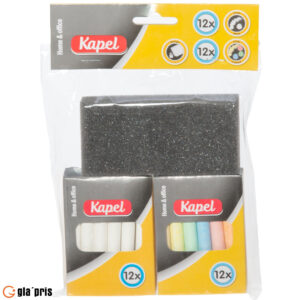 Kapel kritt 24 pk med svamp