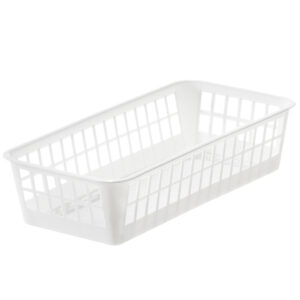 Mikrokurv 19x10x5 cm hvit