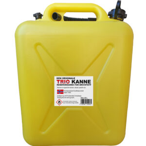 Trio bensinkanne 20l gul