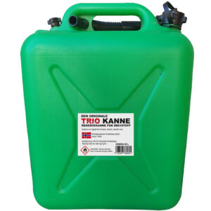 TRIO BENSINKANNE 20L GRØNN
