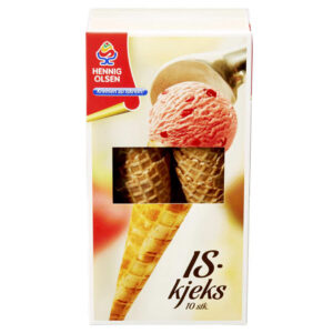 ISKREMKJEKS HENNIG OLSEN 10 STK