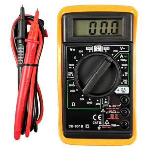 MULTIMETER DIGITALT M/ 7 FUNKSJONER