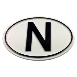 N-SKILT EMBLEM LITEN