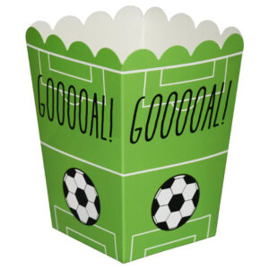 POPCORN BOKS FOOTBALL 8 STK