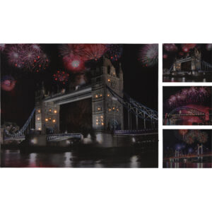 Blindramme colour led 50x40cm