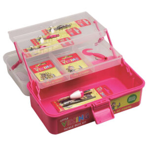 Little viking tackle box kit fuchsia