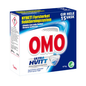 Omo ultra hvitt 675g