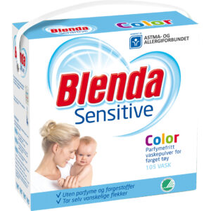 Blenda sensitive farvet tøy 4,3kg