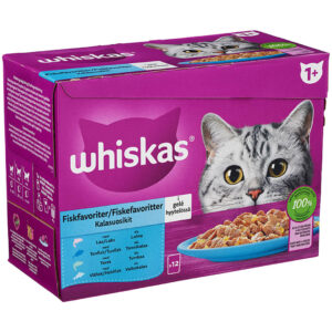 Whiskas 1+ fisk  1,02kg