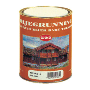 Gjøco oljegrunning hvit  0,75l