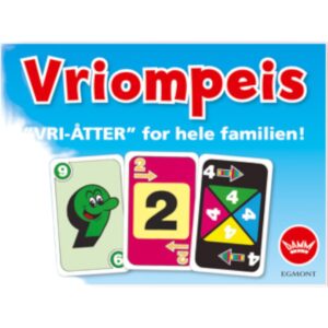 Vriompeis, kortspill m/hangtag