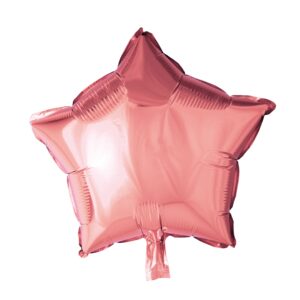 Folie ballong star pink 46 cm