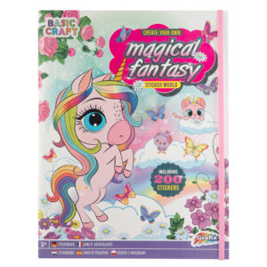 Magical fantasy sticker book -