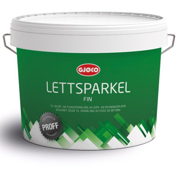 Gjøco proff lettsparkel fin 10l