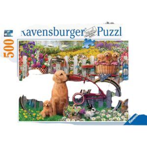 Ravensb søt hund i hagen 500p