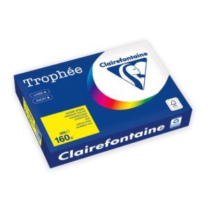 Kopipapir 160g a4 solgul 250ark
