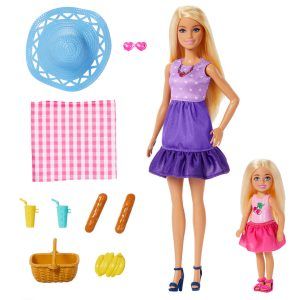 Barbie malibu & chelsea core dolls
