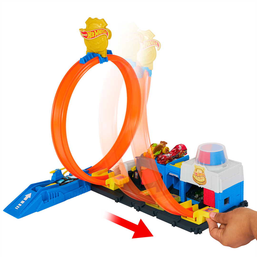 Hot wheels city super police station - Bilde 7