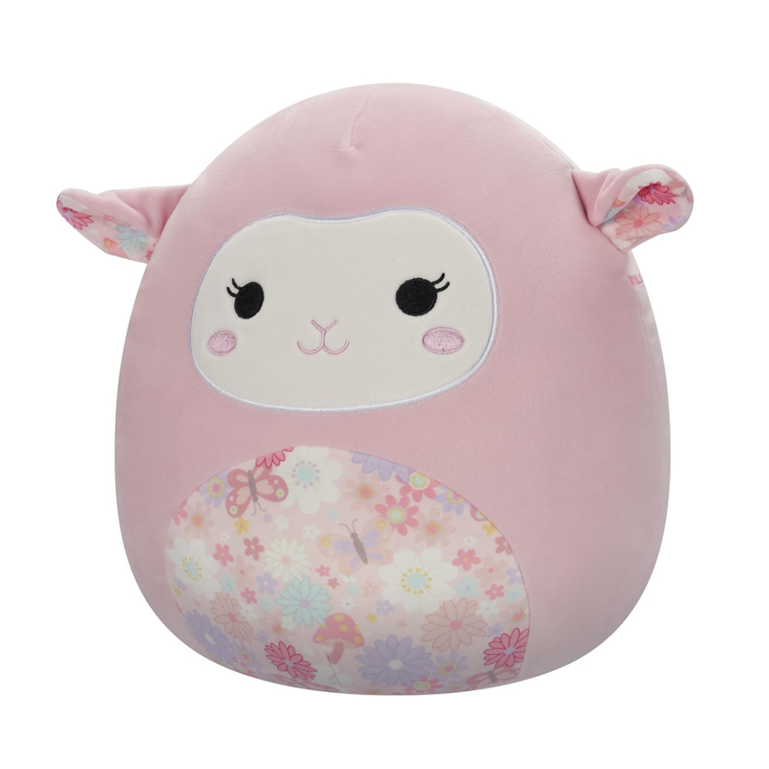 Plysj - squishmallows 30 cm p19 - lammet - Bilde 2