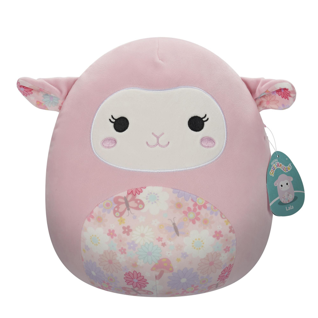 Plysj - squishmallows 30 cm p19 - lammet - Bilde 5
