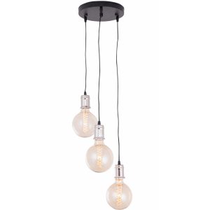 Trapes taklampe 3lys 3x60w e27