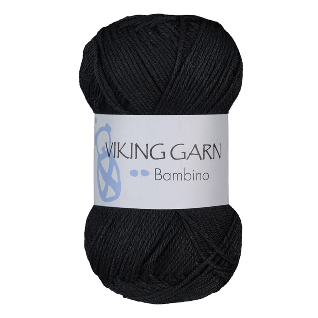 Garn viking bambino 403 sort