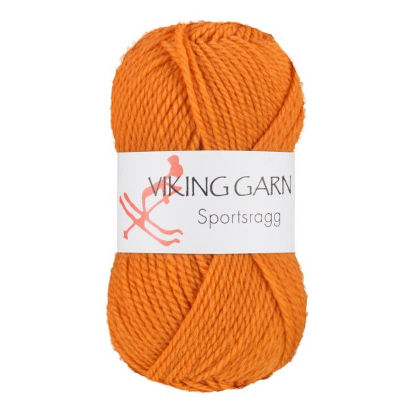 Garn viking sportsragg 544 okergul