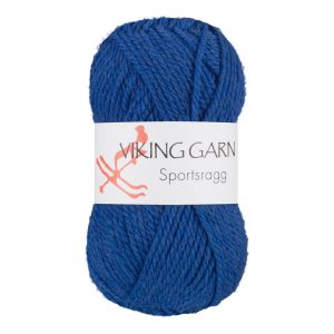 Garn viking sportsragg 576 denimblå