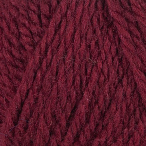 Garn viking sportsragg 555 mørk vinrød - Bilde 2
