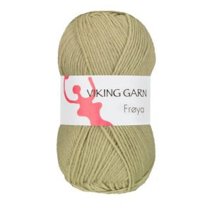 Garn viking frøya 231 lys grønn
