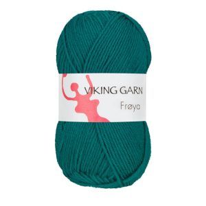 Garn viking frøya 230 turkis