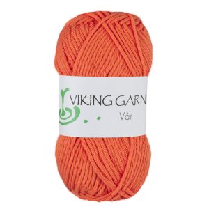 Garn viking vår 451 oransje