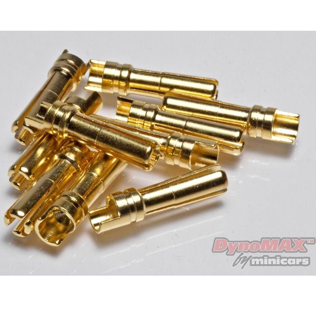 Kontakt bullet 4mm hann 10st - Bilde 3