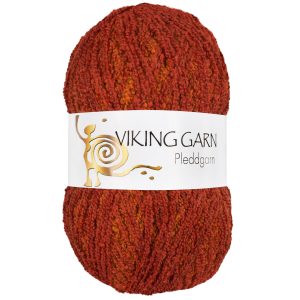 Garn viking pleddgarn 751 oransje