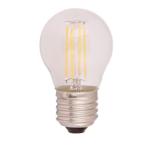 Filament led krone 5w klar dimbar e27