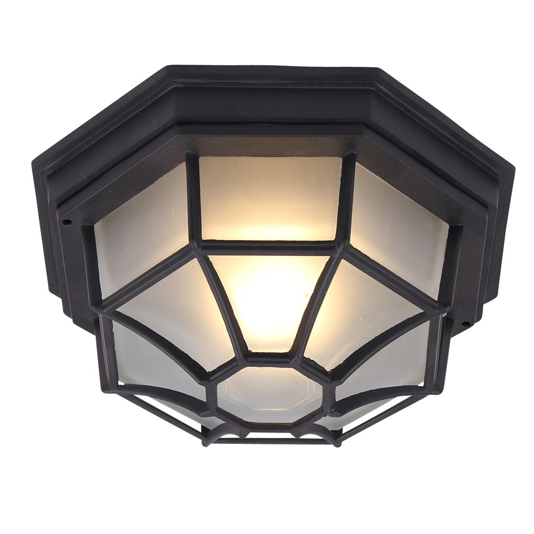 Trysil utelampe tak 28cm sort