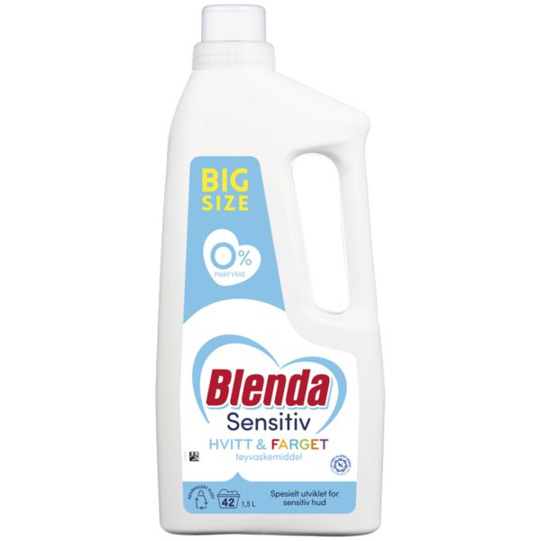 Blenda sensitive flytende vaskemiddel