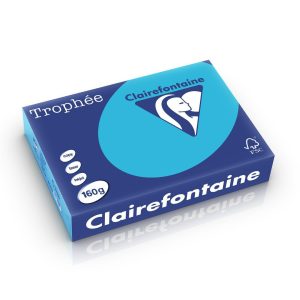 Kopipapir 160g a4 aquablå 250ark