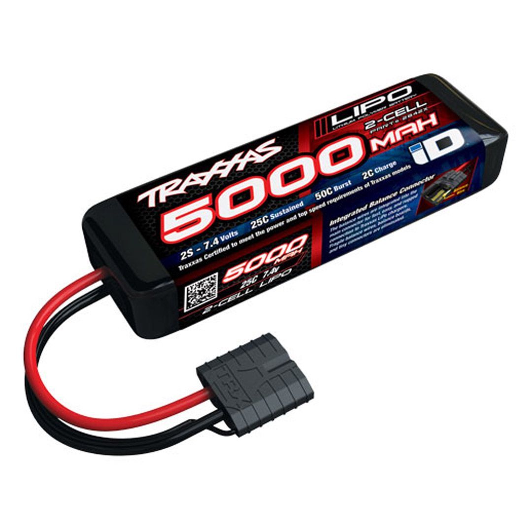Traxxas batteri lipo 2s 7,4v 5000mah 25c