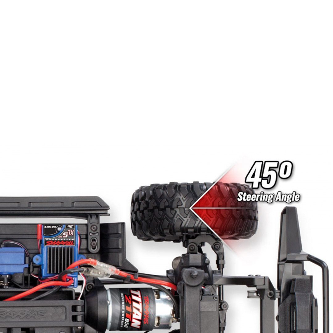 Trx-4 crawler land rover sølv - Bilde 6