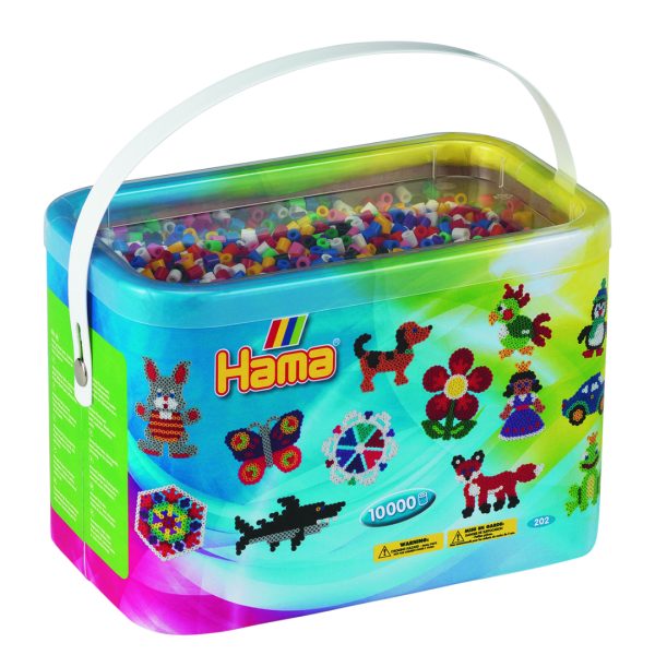 Hama midi beads 10000 pcs mix 00