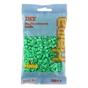 Hama midi perler 1000 pcs light green