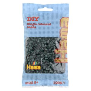 Hama midi perler 1000 pcs dark green