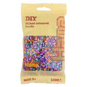 Hama midi striped perler 1000 pcs
