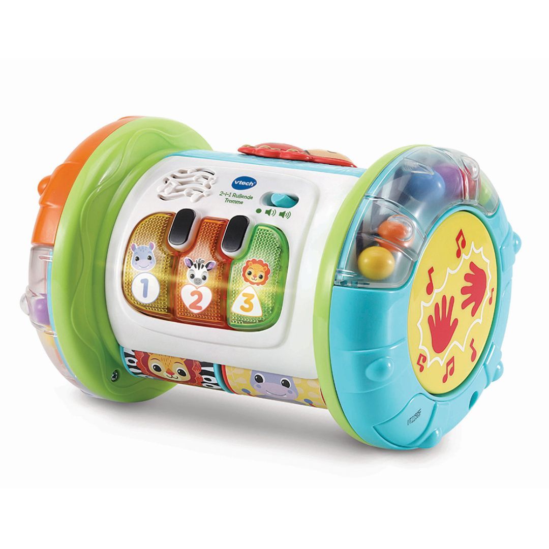 Vtech 2- in 1 rolling explorer drum no - Bilde 2